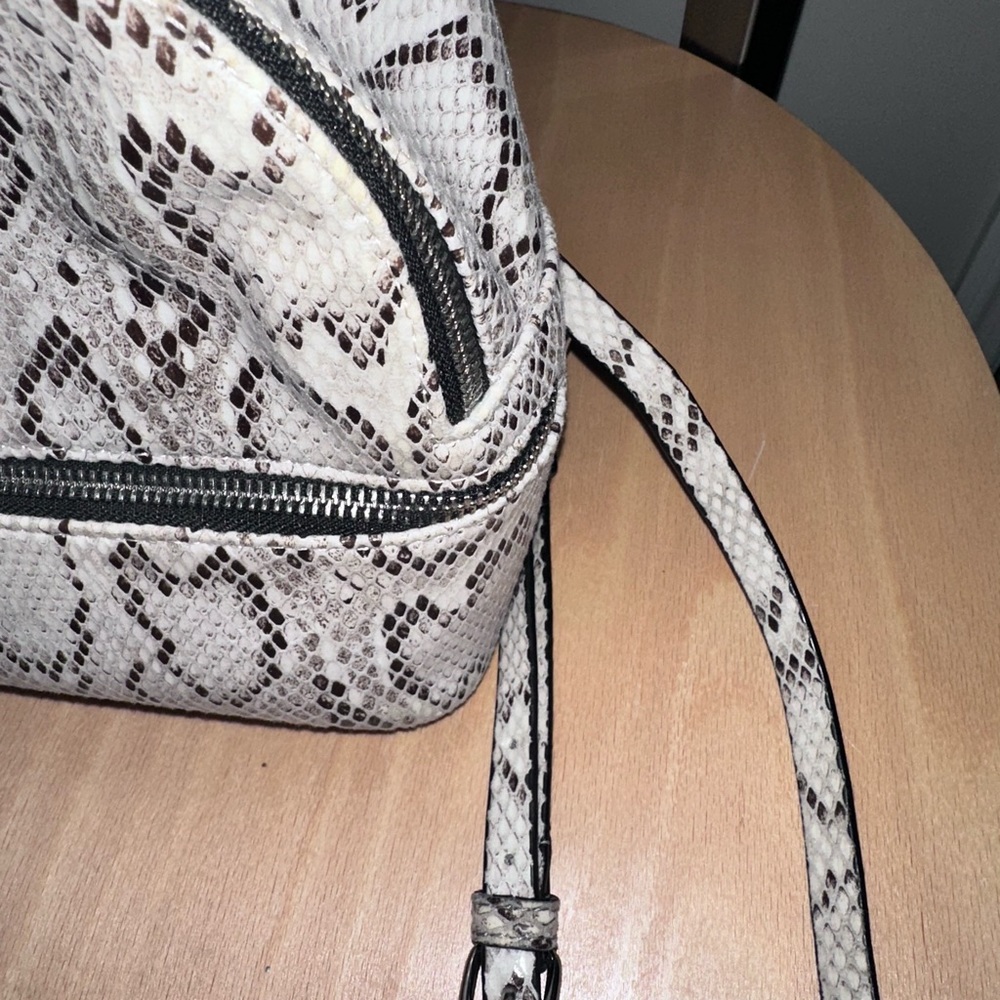 Steve Madden Snakeskin Pattern Mini Backpack - image 3